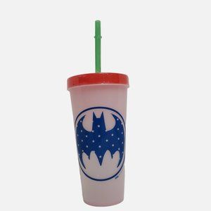 🎀 Color Changing Travel Tumbler Batwoman Pink DC Batman 24 oz NEW